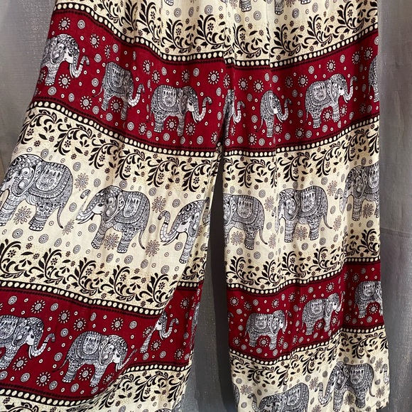 Karma Pants - Women's Kamana Boho Hippie Festival
Purple Wrap Pants Elephants